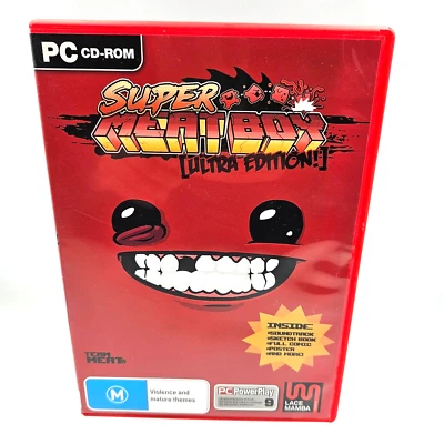 Super Meat Boy Ultra Edition PC with Manual FREE POST - Image 1 of 3