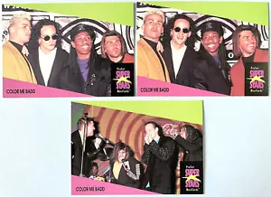 COLOR ME BADD 3 ProSet SuperStars MusiCards 1991 UK 1st Ed. CARD SET 34Yrs! RARE - Bild 1 von 7