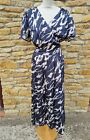 Lovedrobe Luxe Mono Print Tiered Dress Lace Back Panel - Size 18 - Bnwt (480)