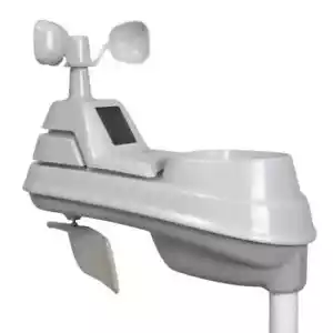 AcuRite Iris 5-in-1 Wettersensor mit Regenmesser 06004M Windgeschwindigkeit Wind - Bild 1 von 4