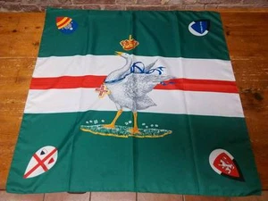 PALIO DI SIENA - Fazzoletto Contrada OCA 80 x 80 NUOVO - scarf new! - Foto 1 di 1