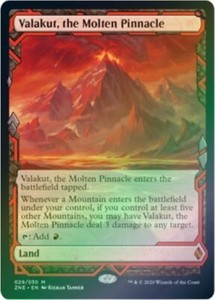 Valakut, the Molten Pinnacle - MTG Zendikar Rising Expeditions Land FOIL
