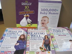 What to Expect Pregnancy Books Lot of 5 Books - Picture 1 of 8