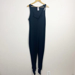 Gymshark Black Power Down Jumpsuit Large - Picture 1 of 6