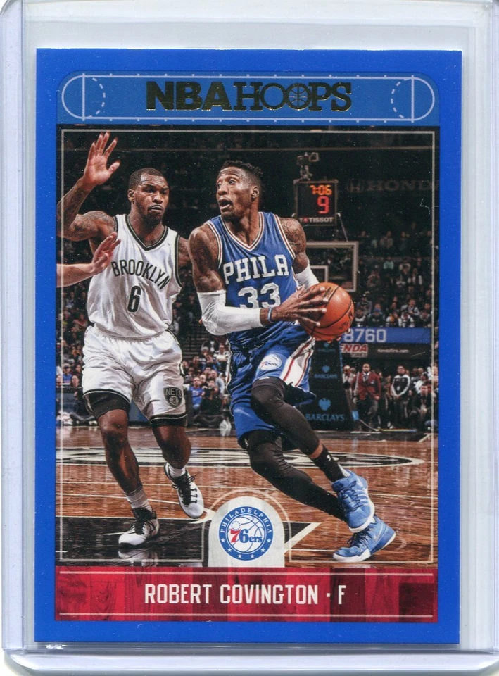 2017-18 NBA HOOPS BLUE PARALLELS ROBERT COVINGTON MINNESOTA TIMBERWOLVES - 784 - Image 1 of 2