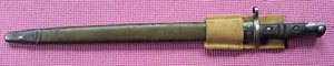 Nice US Army WW1 M1917 Canadian Remington Bayonet w/Scabbard-GK/GE Maker - Picture 1 of 24