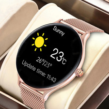 Nowy wodoodporny sportowy inteligentny zegarek damski moda bransoletka ekran dotykowy tętno