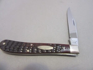 CASE XX U.S.A #61048 Slimline Trapper Pocket Knife-Single Blade-2 Dot-Never Used - Picture 1 of 15