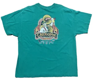 2002 Oklahoma City Oktoberfest T-Shirt Green Hanes Sz XL Y2K Retro Beer Classic - Picture 1 of 5