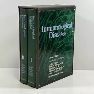 Immunological Diseases Vol 1 & 2-Second 2ND Edition by Max Samter SLIPCASED - Picture 1 of 7