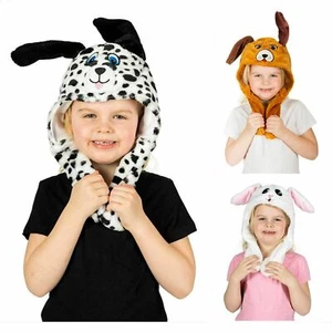 Niño Bailar OREJAS DE ANIMALES Sombrero Elegante Vestido Fiesta Acogedor Divertido Vellocino Navidad - Imagen 1 de 4