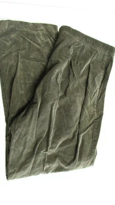 Pantalones de pana verde oliva talla 24W para mujer POR Briggs New York Foto 1 de 4