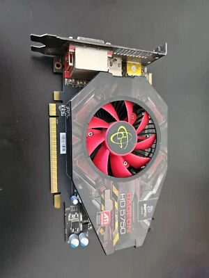 AMD ATI Radeon HD 5750 HD575X 1 GB DDR 5 Graphics Card HDMI/Display Port/DVI - Image 1 of 4