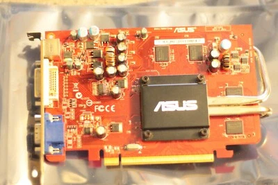 ASUS AMD ATI Radeon X1600 512 MB PCIE VGA DVI  video Card EAX1600PRO silent - Image 1 of 4