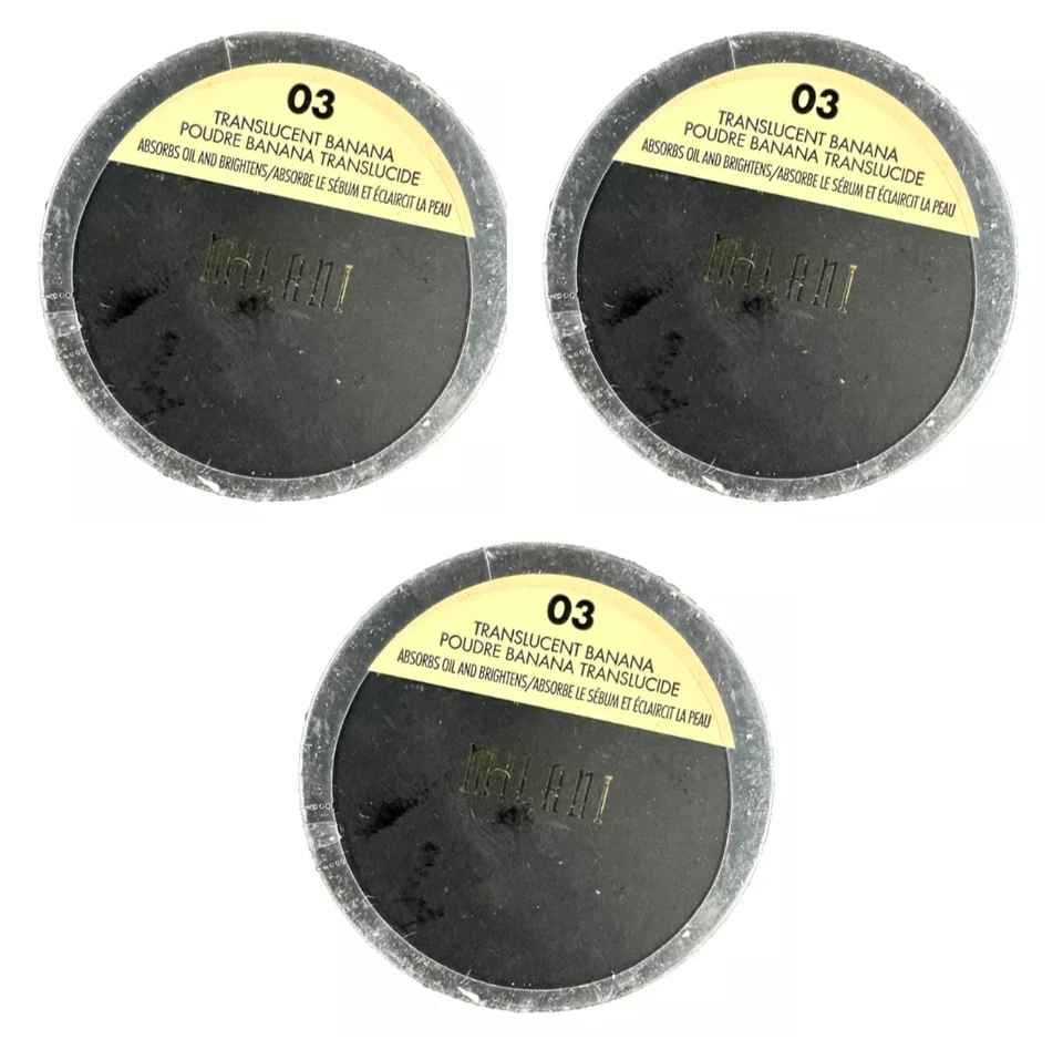 (3 Pack) MILANI Make It Last Setting Powder Translucent Banana Loose Powder - Image 1 of 3