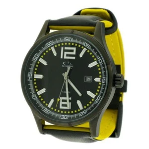 Reloj elegante de zafiro para hombre precio de venta - ligera marca en la correa - PVP £175 - Imagen 1 de 3