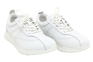Chung Shi Dux Comodidad Zapatos Modelo Oslo Mujer Piel Blanco Talla 36 37,5 - Picture 1 of 6