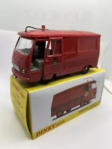 Atlas Dinky 25b Peugeot Fourgon J7 Pompiers Van MIB - Picture 1 of 1