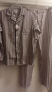 NWT Vintage Deadstock Men's Large J.G. Hook 50/50 2 Piece Pajama Set JG Hook USA - Picture 1 of 4