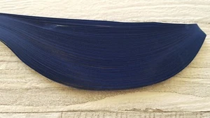 100 Quilling paper strips 3mm wide - royal blue - Picture 1 of 2