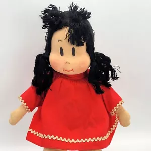 Genuine Georgene Novelties Little Lulu Rag Cloth Doll by Marge 1940's - Picture 1 of 14