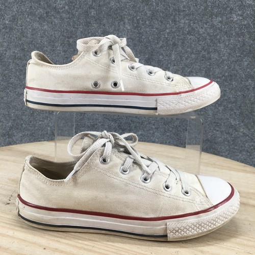 Scarpe Converse Gioventù 3 Chuck Taylor All Star Ox Jr Cap Toe Sneakers 3J256 Bianche