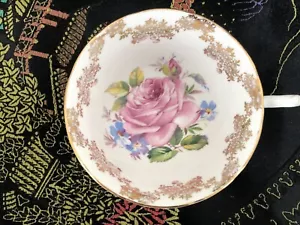 Collingwoods bone china Teacup ONLY Pink Cabbage Rose - Picture 1 of 4