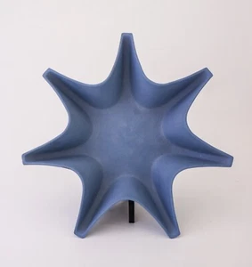 Blue Star-shaped Bowl - Pia Törnell Rörstrand 1996- Scandinavian Modern - Picture 1 of 6