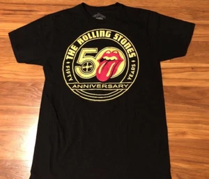 The Rolling Stones 50 Years Anniversary Licensed Adult Medium T-shirt 2012 - Picture 1 of 1