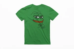 Pepe Meme Coin Pepe Crypto T-Shirt - Picture 1 of 6