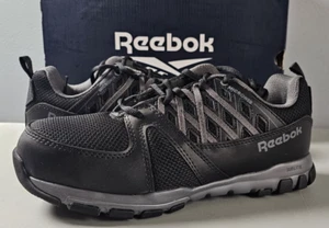 Reebok Sublite Work Men's Athletic Steel Shoe RB4443 Work Safety Toe - Picture 1 of 7