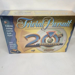 2002 NUOVO Trivial Pursuit Edizione 20° Anniversario - Confezione Sigillata - Foto 1 di 10