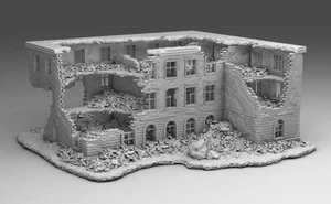 Set Decorazioni WW2 - Edifici IN ROVINA 9 - Foto 1 di 4