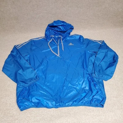 Adidas Ultimate Windbreaker Track Jacket Packable Mens Large 939006 1/4 Zip 2013 - Image 1 of 4