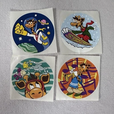 复古未剥皮玩具反斗城杰弗里贴纸 90 年代/00 年代稀缺 — 第 1/4 张图片