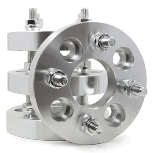 4 Wheel Spacers Adapters 4x114.3 To 4x100 | 1.25" Thick 4 Lug 4x4.5 To 4x100 - Picture 1 of 3