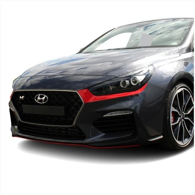 FINEST-FOLIA Juego de pegatinas de lámina de máscara de faros accesorios adecuados para i30N D019