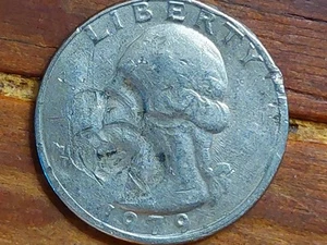 1979 NMM Quarter Obverse/Reverse Die Break - Picture 1 of 2