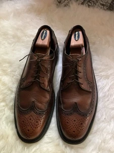 Vintage NUNN BUSH Wingtip Oxford Dress Shoes men's dress size 12 AAA - Picture 1 of 6