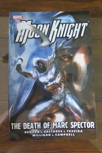 MOON KNIGHT THE DEATH OF MARC SPECTOR TPB MARVEL COMICS VERY RARE OOP - Picture 1 of 3
