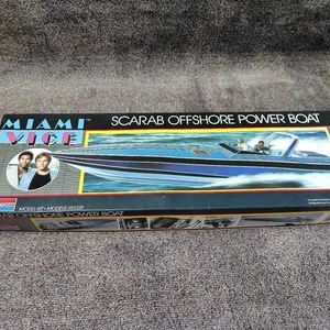 Monogram Miami Vice Scarab, 1:36 Scale, Vintage 1986 Collectible Unopend - Picture 1 of 15