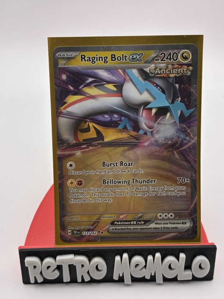 Raging Bolt ex 123/162 SV05: Temporal Forces Holo - Image 1 of 1