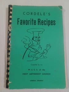 1950 Cordele, Georgia Community Cookbook, Rare, Vintage - Picture 1 of 10