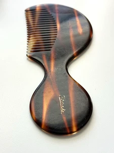 Vintage Janeke Wide Toothed Tortoise Shell Comb. Italy Hand Made - Picture 1 of 8