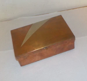 Metals Casado scatola messicana con cerniera in ottone e rame - Foto 1 di 9