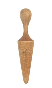 VTG Wood Canning Sieve Pestle 11” Cone Shaped - Picture 1 of 2