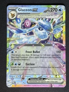 Glaceon ex 026/131 Prismatic Evolutions Pokemon Karte TCG - Bild 1 von 2