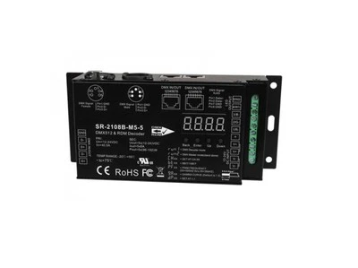Sunricher LED controller DMX 512, RJ45, 5x8A, 500Hz - 35kHz - Image 1 of 3