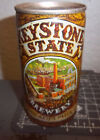 Keystone State Brewery collectors beer can, (empty) great graphics & colors