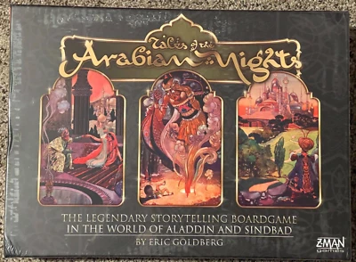 *NEW* TALES OF THE ARABIAN NIGHTS Board Game (Z-Man Games) Rare OOP IN-SHRINK - Photo 1/4